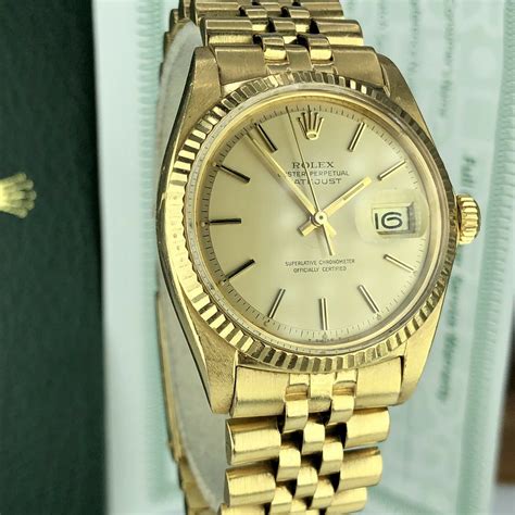 rolex 1601 datejust 18k|rolex datejust 1601 vintage.